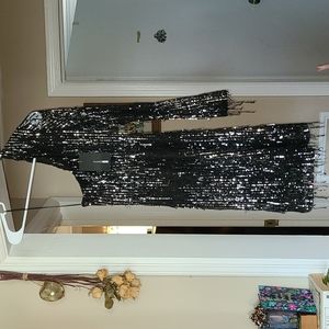 No Strings Attached Sequin Mini Dress